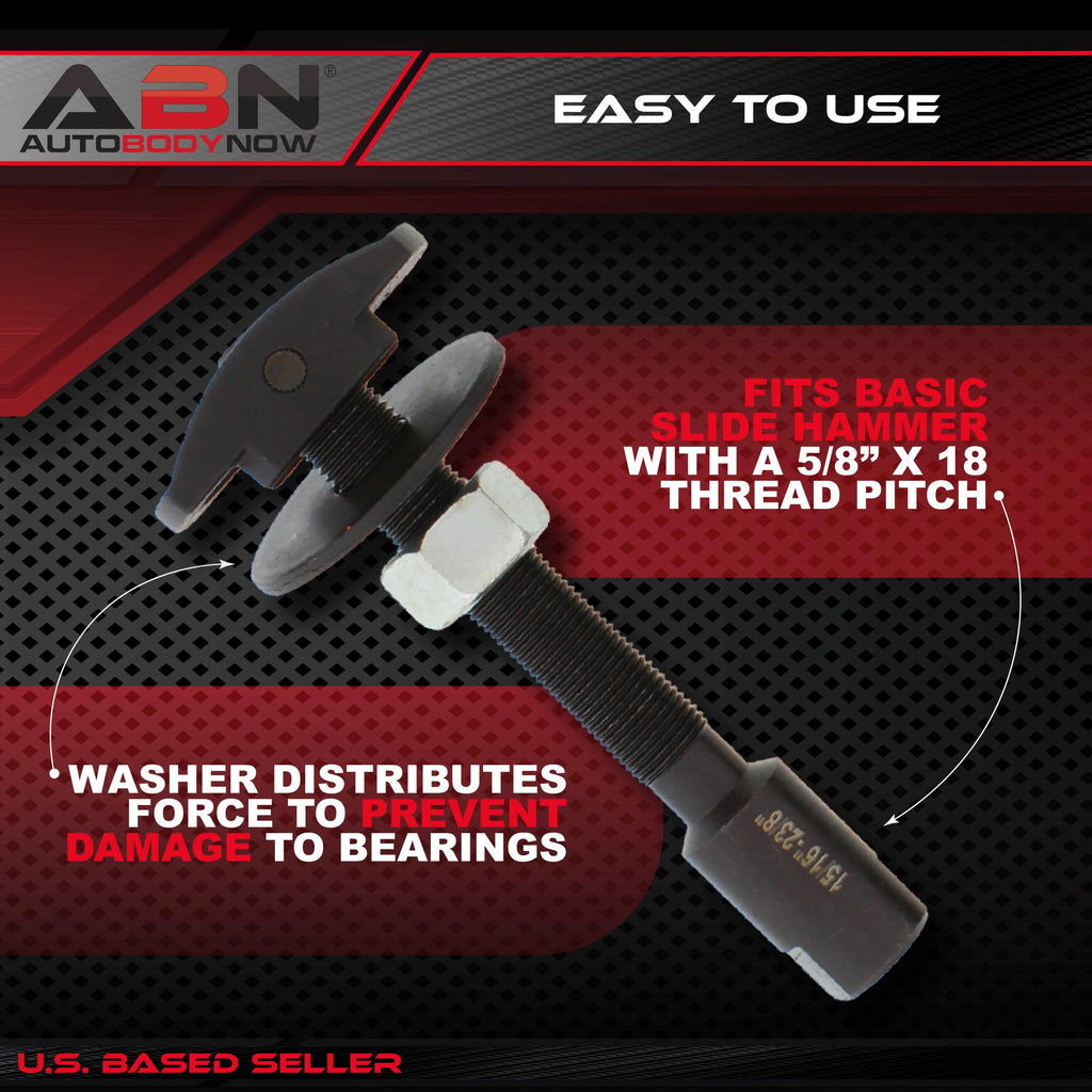 ABN Pneumatic SAE Rear Axle Bearing Puller Bearings Service Removal To