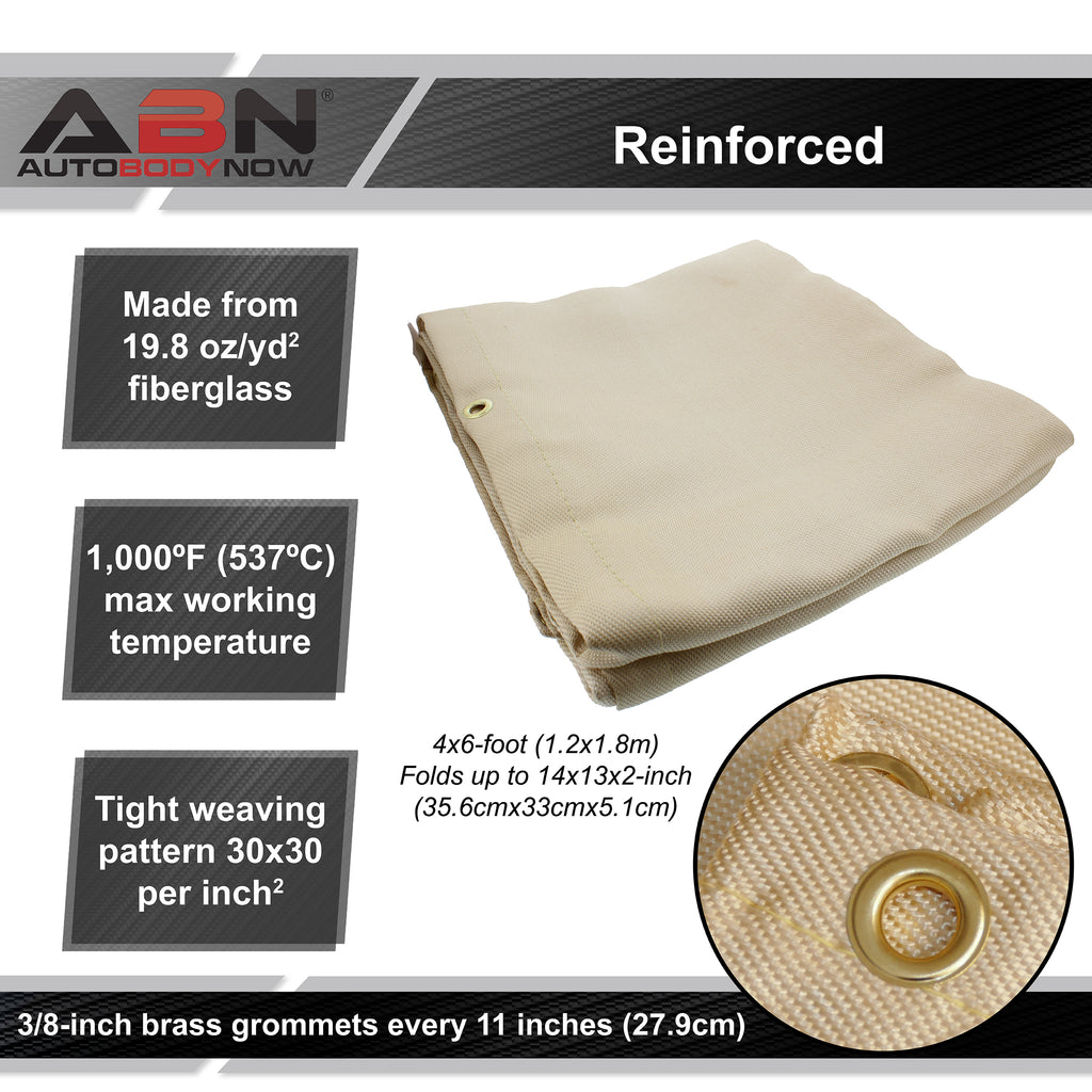HeavyDuty Welding Fiberglass Fire Retardant Blanket ABN 41704187_PAR