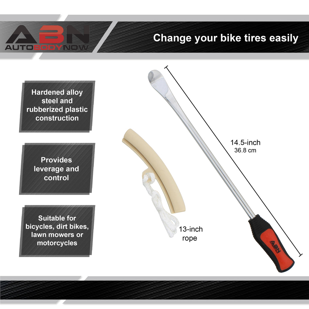 Tire Spoon Kit with Rim Protectors Manual Tire Changer Kit Spoons AB