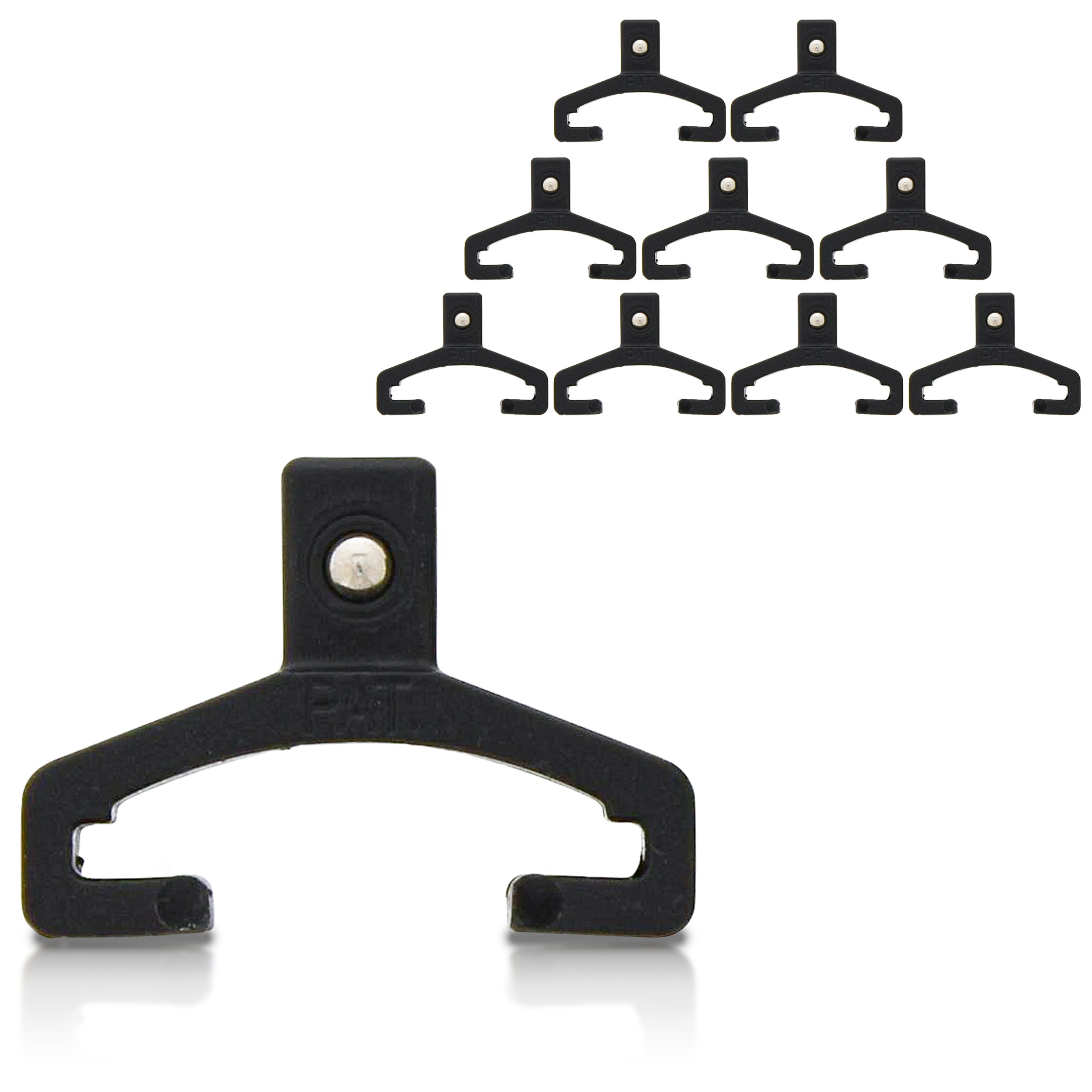 Replacement Socket Clip 10-Pack for Aluminum Rail ABN 8483-8490