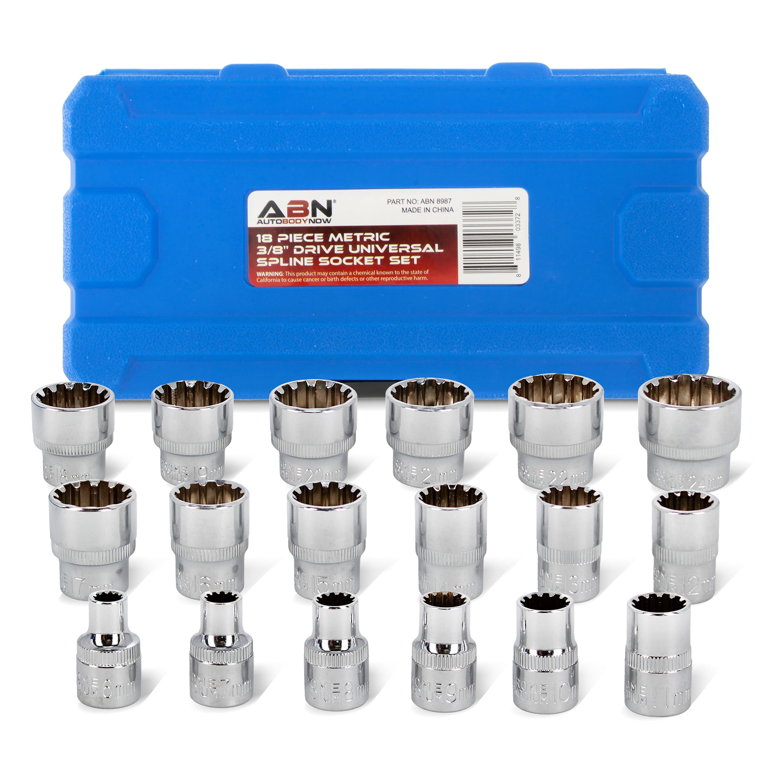 Spline socket set discount