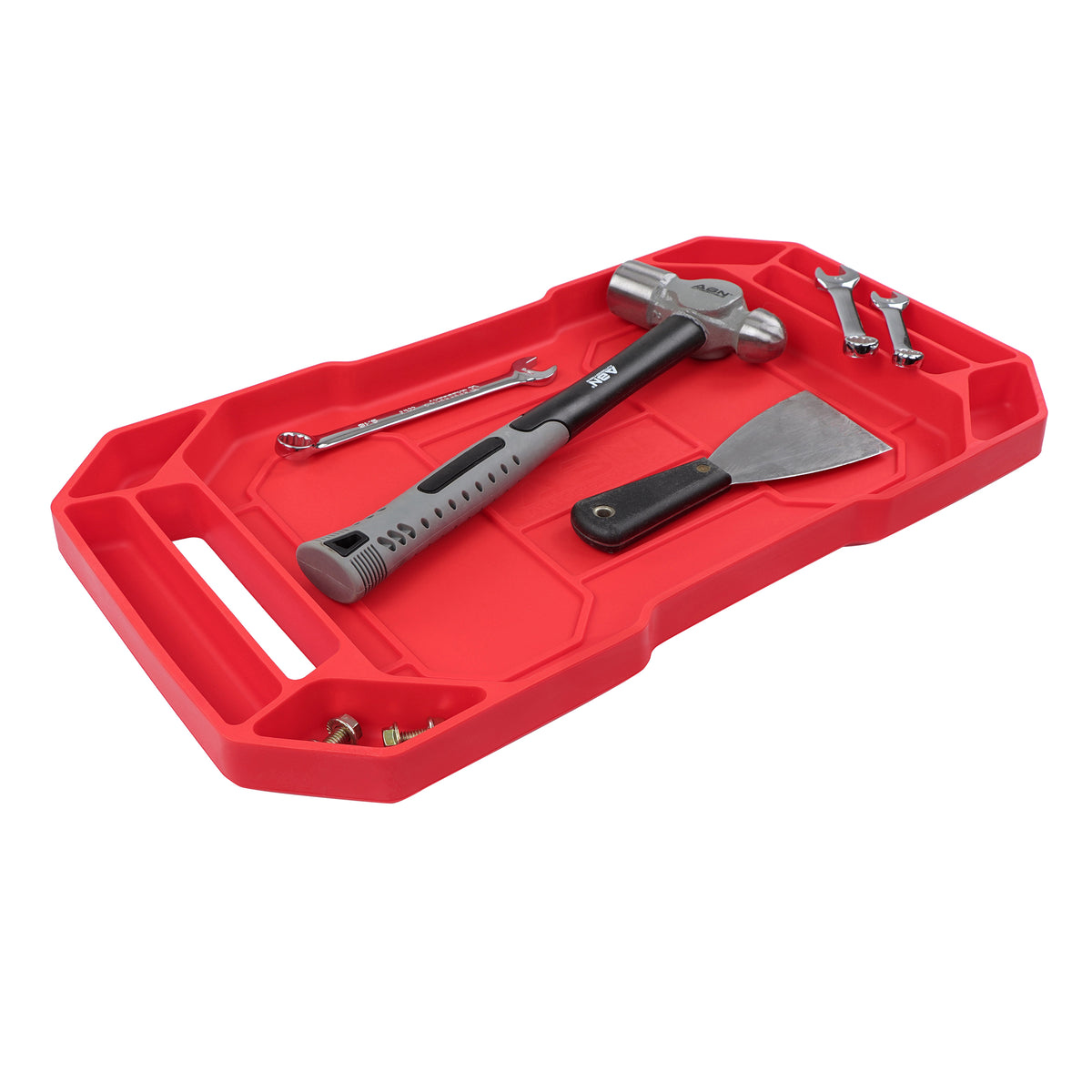 Flexible Tool Tray - Non Slip Rubber Organizer Holder 21in x 14in
