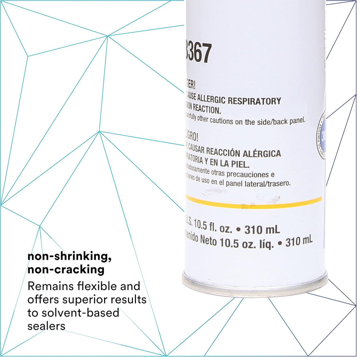 Urethane Seam Sealer, 08367, Black Color, High Solids, Flexible 10.5 fl oz