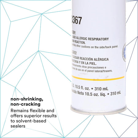 Urethane Seam Sealer, 08367, Black Color, High Solids, Flexible 10.5 fl oz
