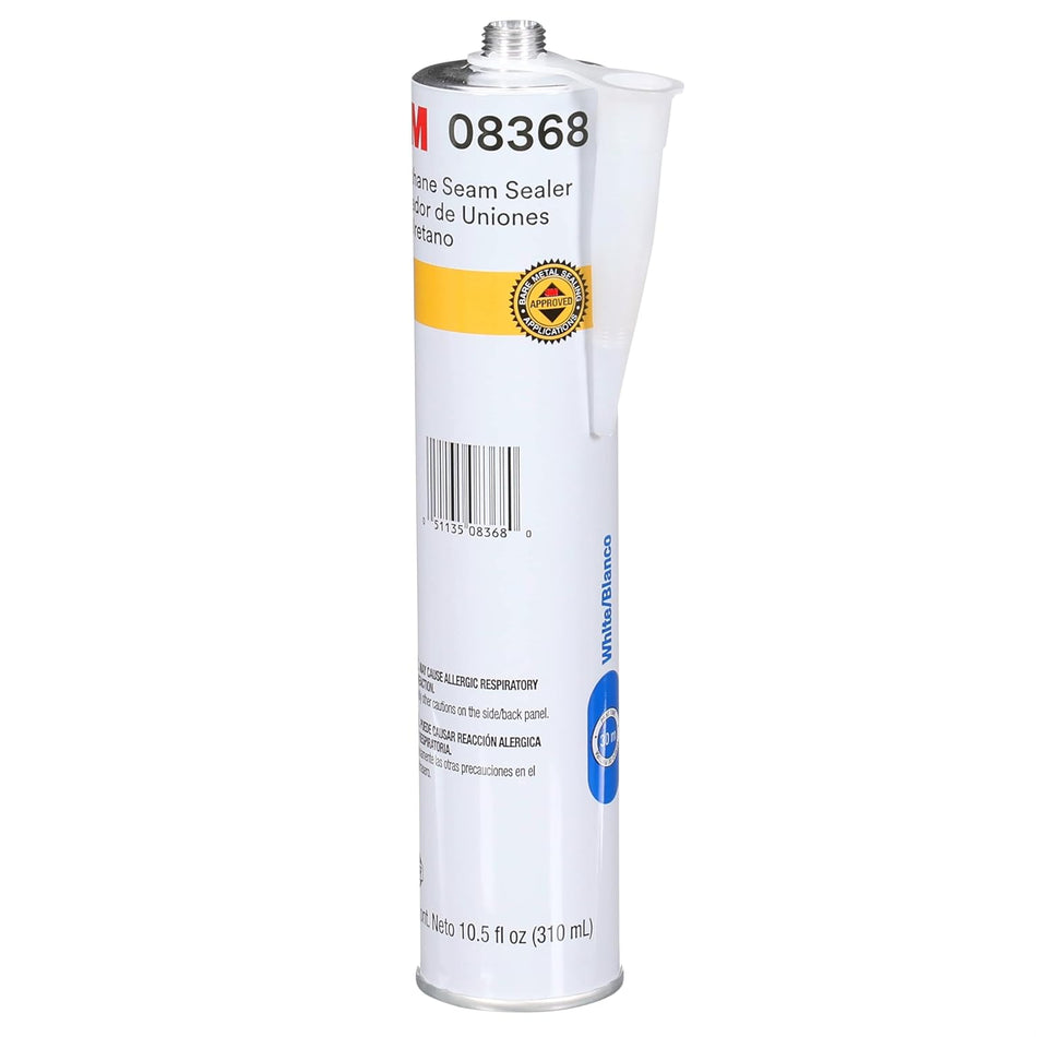 Urethane Seam Sealer, 08368, White Color, High Solids, 310mL/10.5 fl oz