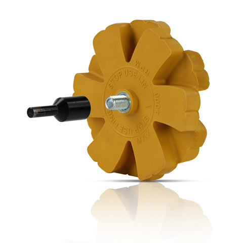 Eraser Wheel & Drill Adapter – Adhesive Graphics Vinyl Decal Remover