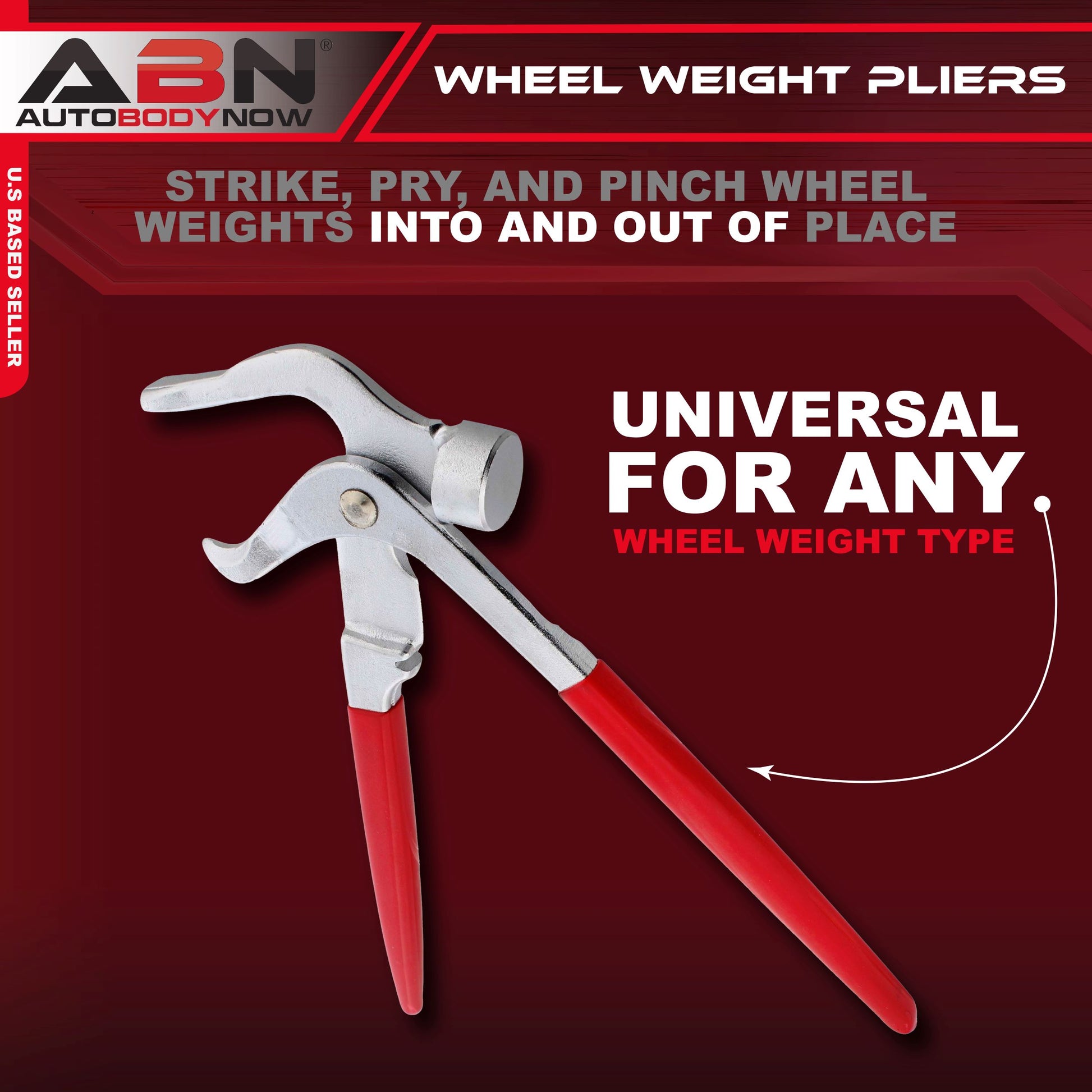 U.W.T. HD Wheel Weight Pliers - Tech Tire Repairs NC U.W.T. HD Wheel Weight Pliers - Tech Tire Repairs NC