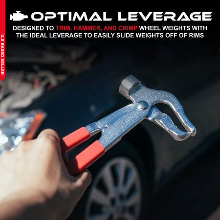 Wheel Weight Pliers – Wheel Weight Hammer Tool Tire Weight Remover