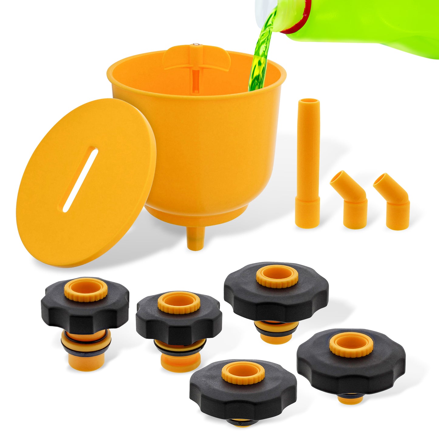 Coolant Funnel Kit Radiator Coolant Flush Kit Radiator Funnel Fill Kit