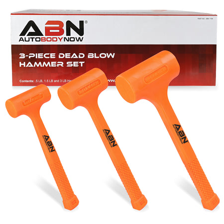 Dead Blow Hammer Mallet 3-Piece Set