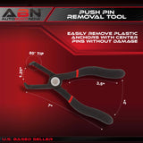 80-Degree Push Pin Remover Plier for Honda, Toyota, GM, Ford, Chrysler