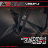 80-Degree Push Pin Remover Plier for Honda, Toyota, GM, Ford, Chrysler