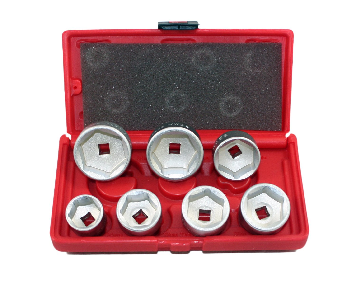 Paper Cartridge Housing Oil Filter Wrench 7-Piece Socket Set Tool Kit