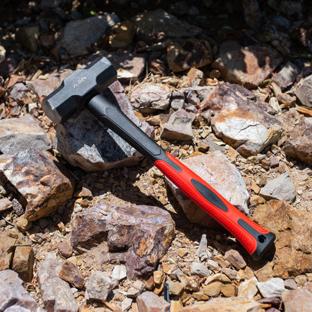 3LB Sledge Hammer Mini Sludge Hammer Set - 3LB Heavy Duty Wilton Handle and Big Hammer for Construction, Demolition, Home Improvement & Sledgehammer-Based Workouts.