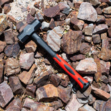 3LB Sledge Hammer Mini Sludge Hammer Set - 3LB Heavy Duty Wilton Handle and Big Hammer for Construction, Demolition, Home Improvement & Sledgehammer-Based Workouts.
