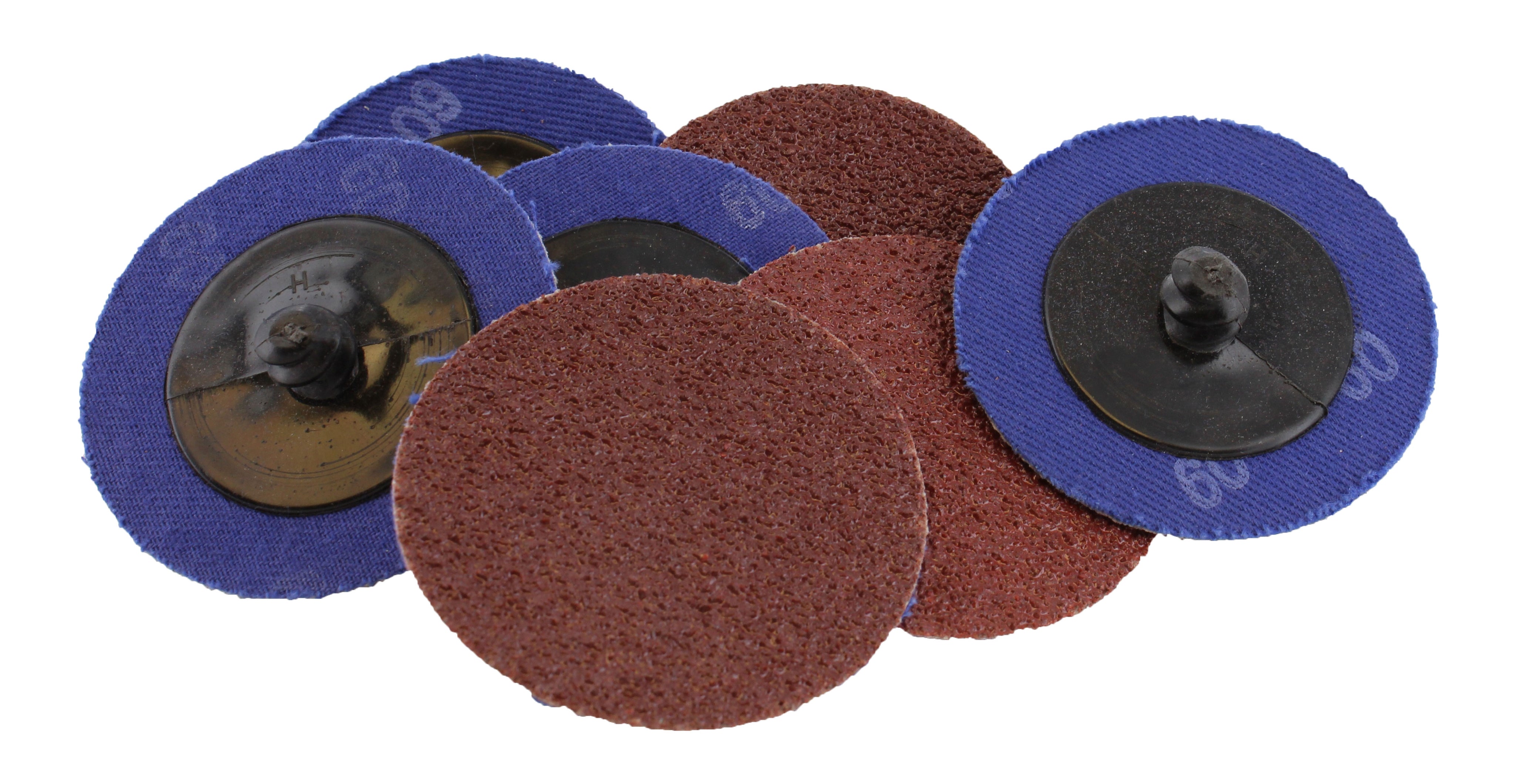 Aluminum Oxide Sandpaper Disc 50pk - 2in 60 Grit Sanding Disc Set