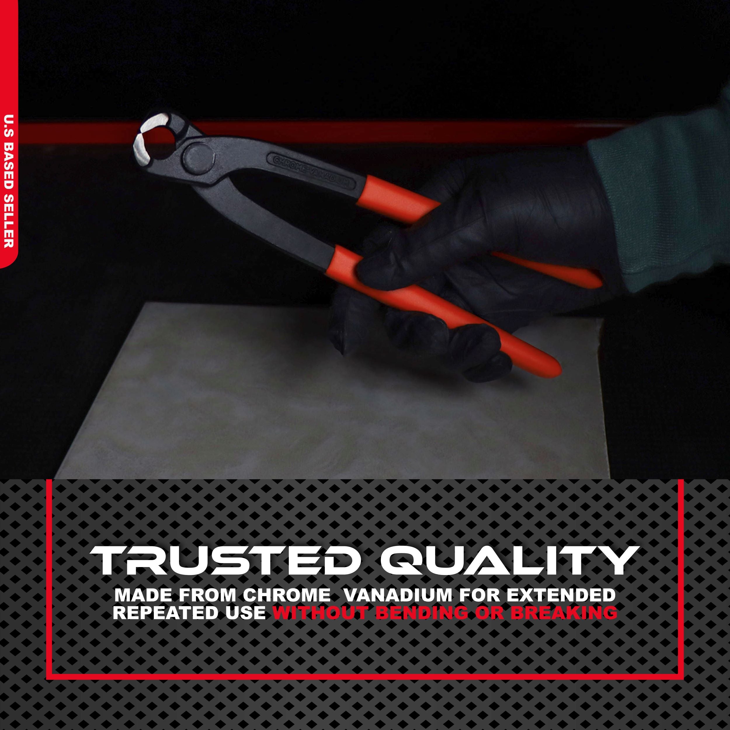 Tile & Mosaic Nipper, Cutter Pliers with Carbide Trimming Tips