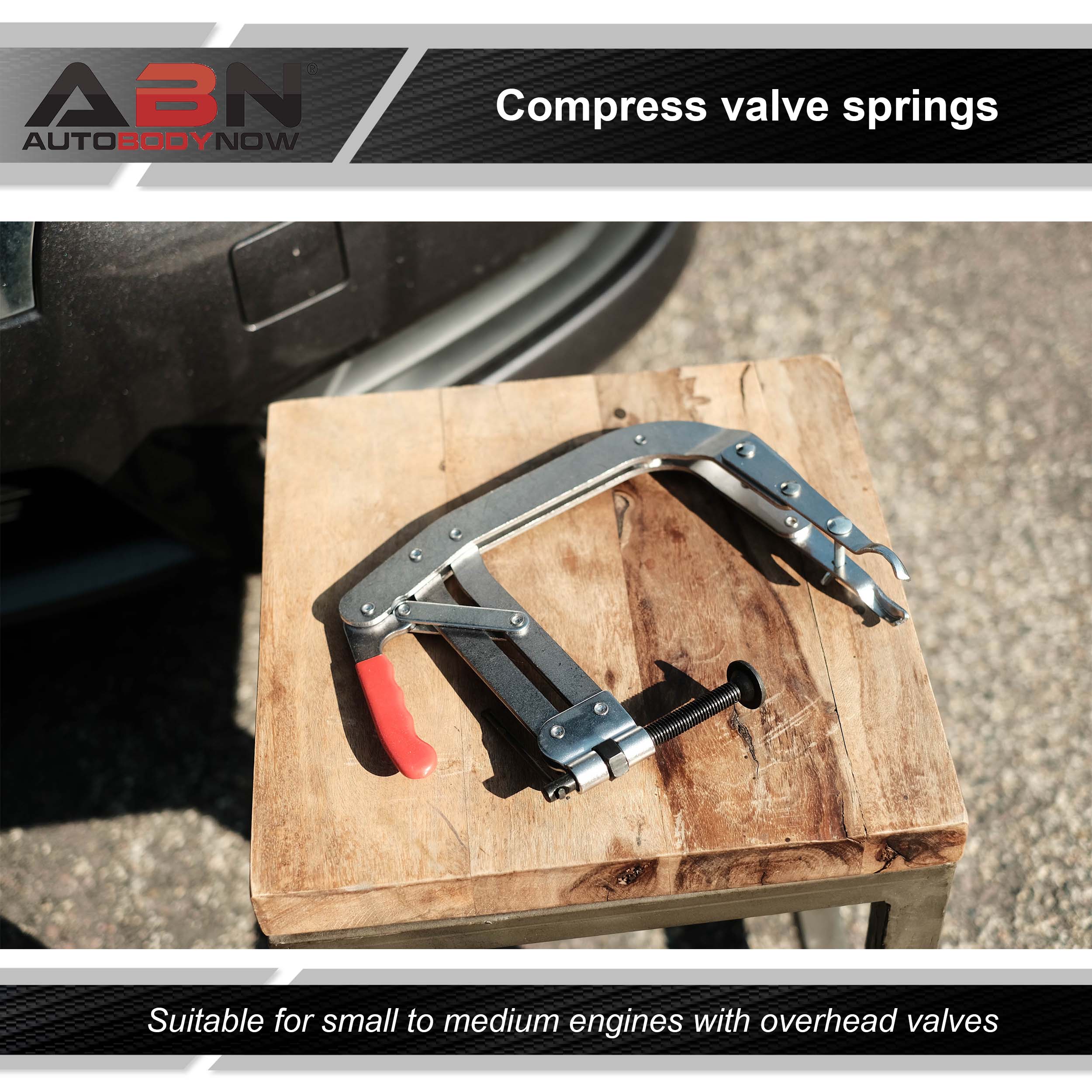 8” Inch Valve Spring Compressor Overhead OVH Engine Compressing Tool