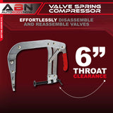 8” Inch Valve Spring Compressor Overhead OVH Engine Compressing Tool