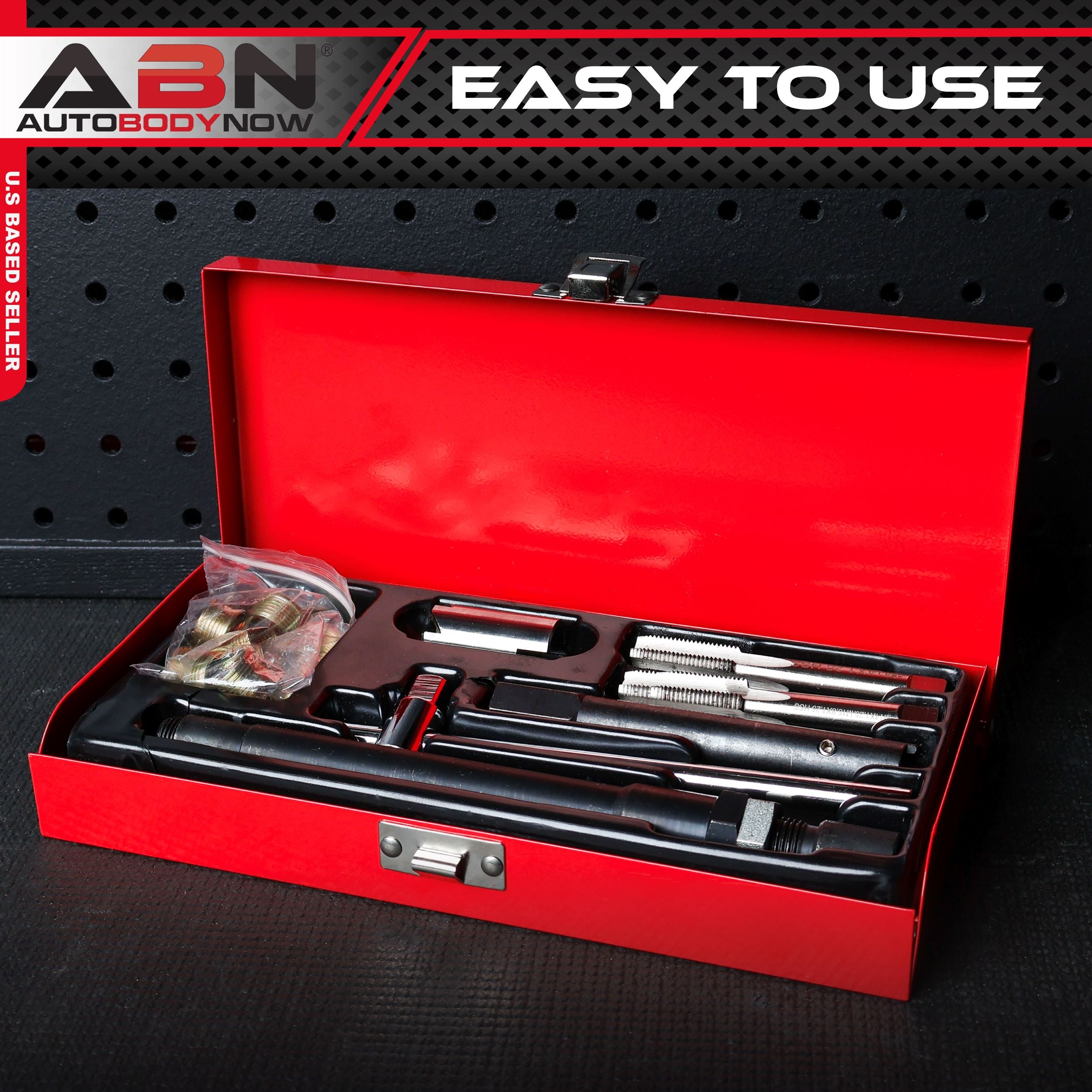 Spark Plug Thread Repair Metric Rethreading Set Rethreading Tool Kit