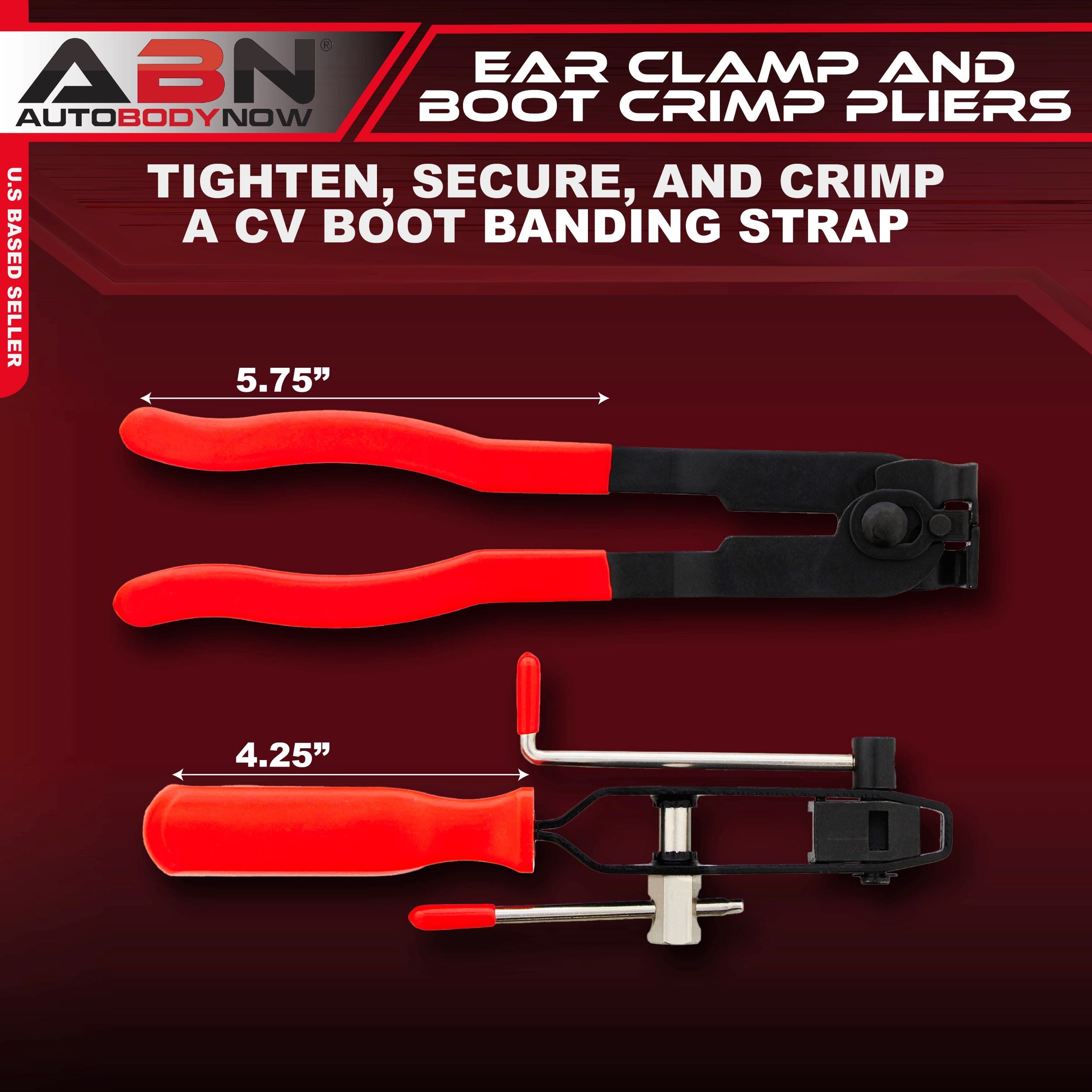 Swpeet CV Joint Boot Klem Tang Kit - 10 Stks Ear Boot Tie Tang, Auto Band Tool Kit, Automotive Slangas Tang voor de meeste auto's Swpeet CV Joint Boot Klem Tang Kit - 10 Stks Ear Boot Tie Tang, Auto Band Tool Kit, Automotive Slangas Tang voor de meeste auto's