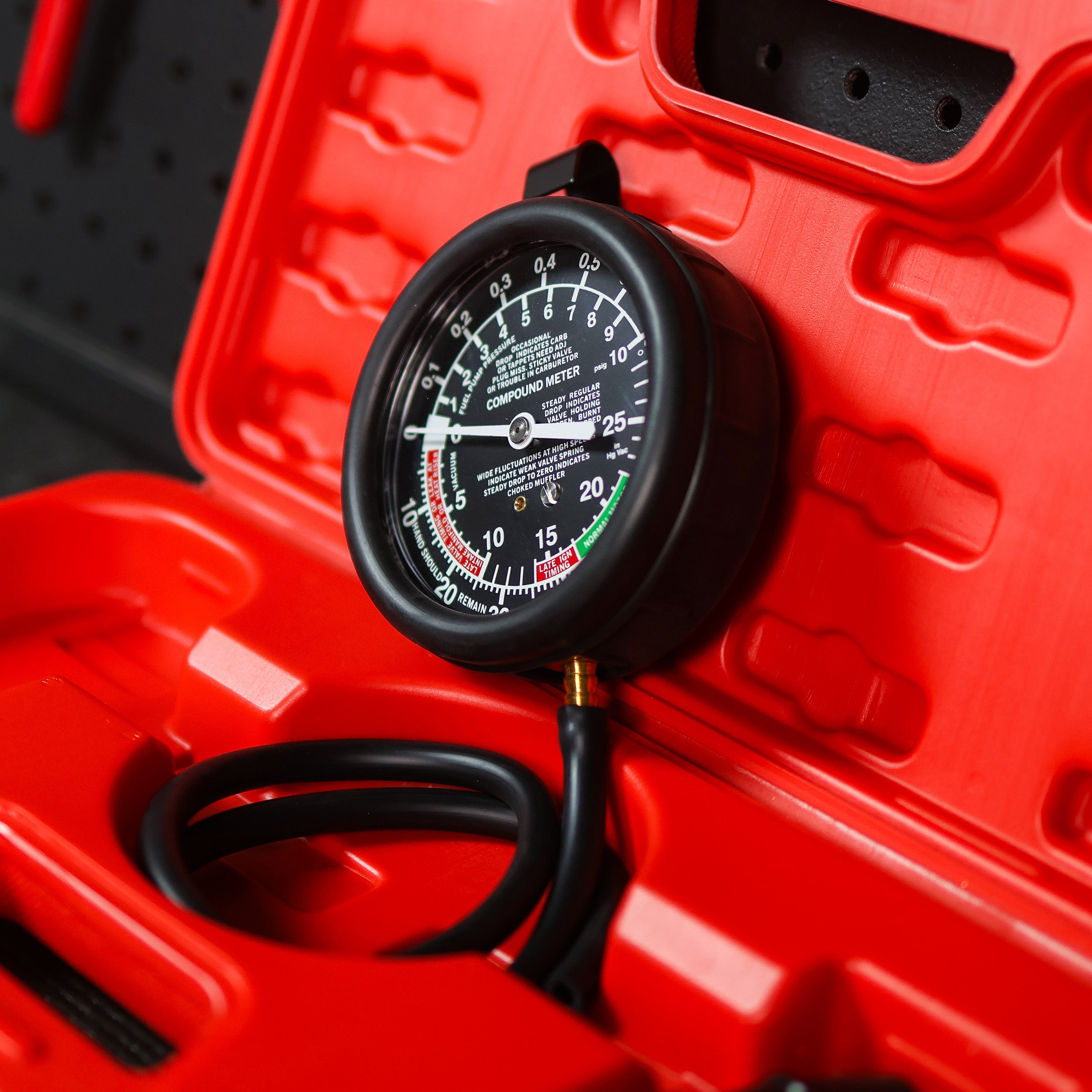 TU-1 Vacuum And Fuel Pump Tester Gauge Kit Engine Vacuum Fuel Pump Gauge Carbure - Foto 6