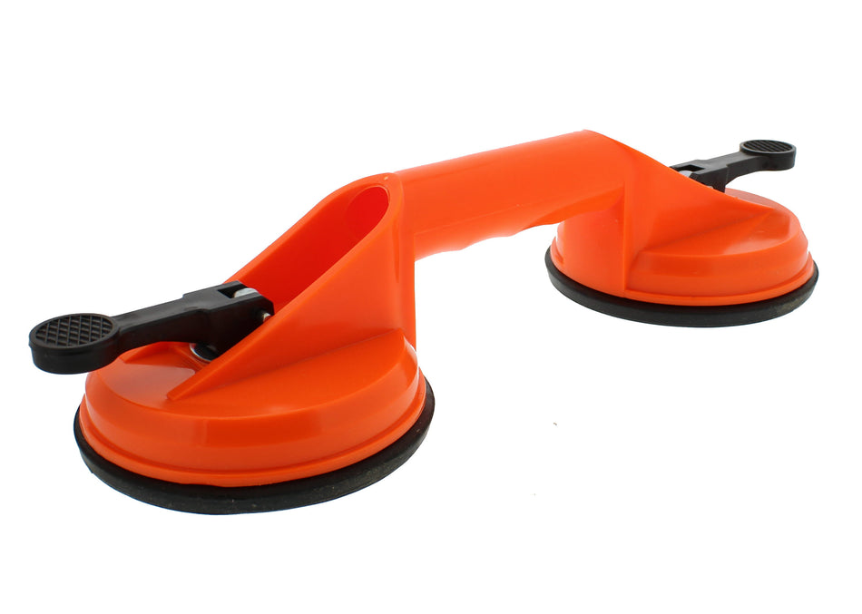 Double Suction Cup for Handling Large Glass and Tile