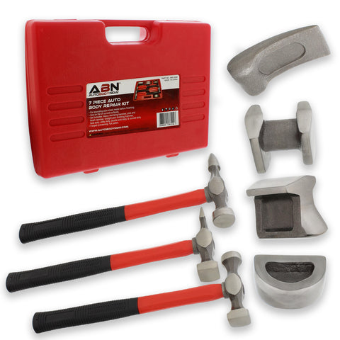 Auto Body Shaping Forming Repair Kit Dent Remover Tool Roller Set