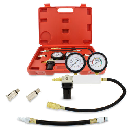 Cylinder Leak Detector Engine Compression Tester Kit Leakage Test Set