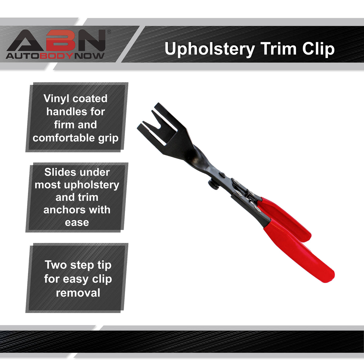 Automotive Push Pin Pliers - Upholstery Trim Panel Clip Removal Pliers