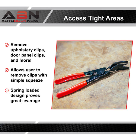 Automotive Push Pin Pliers - Upholstery Trim Panel Clip Removal Pliers