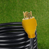 30 AMP RV Power Cord Generator Transfer Switch 10’ Ft Extension Cable