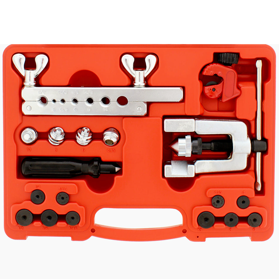 Bubble Flare Tool & Double Flaring Kit – Tubing Bender & Pipe Cutter