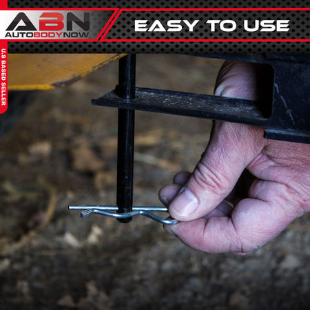 Car / Truck Trailer Tow Hitch Lock Pin and R-Clip 4" x 3/8"