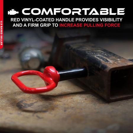 Car / Truck Trailer Tow Hitch Lock Pin and R-Clip 5-3/4" x 5/8"