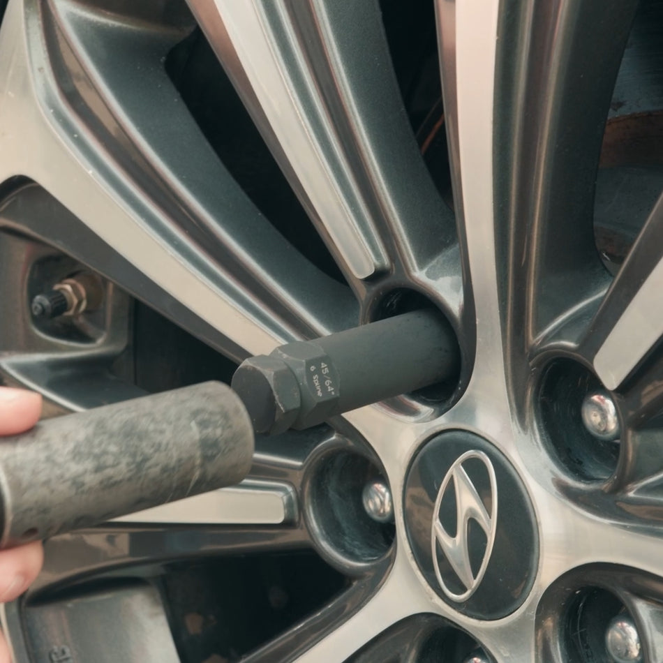 Wheel Lock Removal Tool Kit Lug Nut Key Set, Master Wheel Lock Key Set