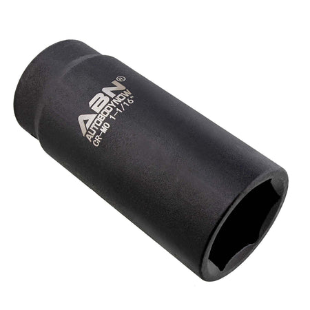 1/2 Inch Drive 1-1/16 Inch Socket - Deep Impact SAE Sockets 6pt 1-Pack