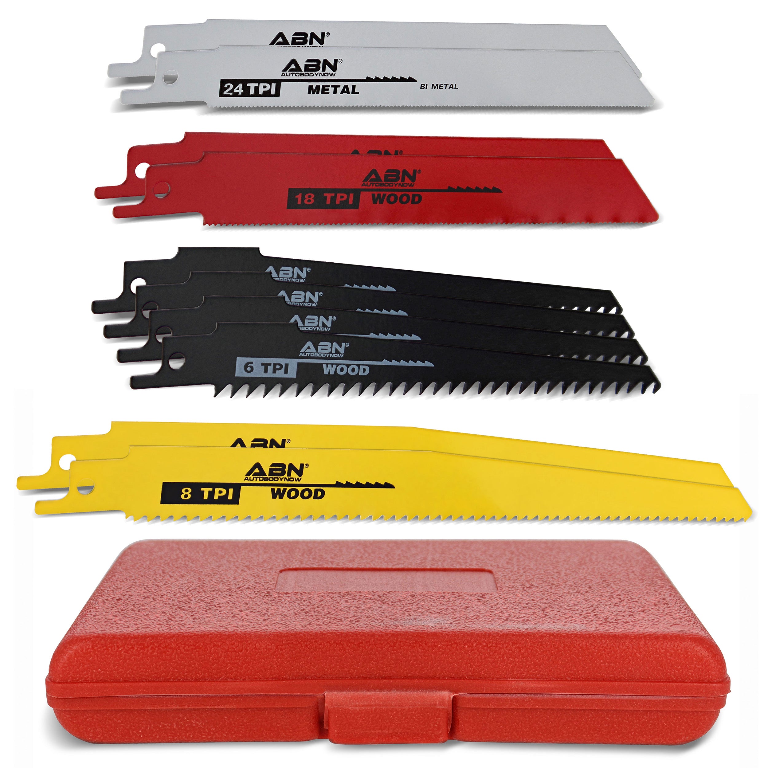 Reciprocating Saw Wood & Metal Blade 10pc Reciprocate Blades Set