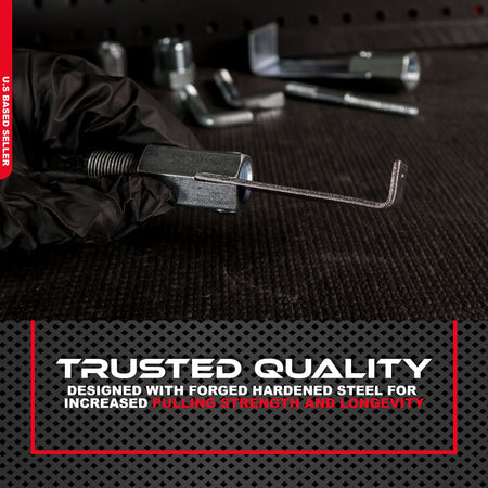 5lb Pound Slide Hammer 9-Piece Puller Kit for Dent Removal on Car Body