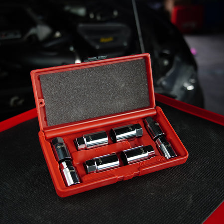 Stud Extractor Set Broken Stud Remover Socket SAE/MM Stud Remover Set