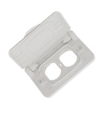 Weatherproof Receptacle Cover, White – RV Outdoor Electrical Outlet