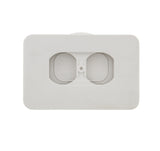 Weatherproof Receptacle Cover, White – RV Outdoor Electrical Outlet