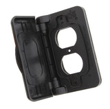Weatherproof Receptacle Cover, Black – RV Outdoor Electrical Outlet