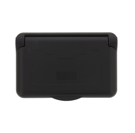 Weatherproof Receptacle Cover, Black – RV Outdoor Electrical Outlet