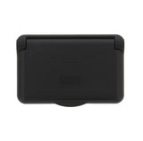 Weatherproof Receptacle Cover, Black – RV Outdoor Electrical Outlet