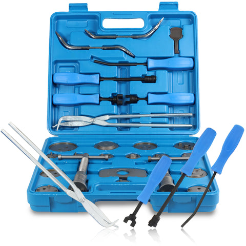 Brake Tool Sets w/ 18 Pc Brake Caliper Set & 8 Pc Brake Tool Set