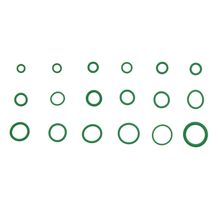 SAE and Metric Rubber O Rings Assortment Set - 270Pc Gasket O Rings