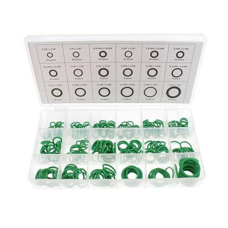 SAE and Metric Rubber O Rings Assortment Set - 270Pc Gasket O Rings