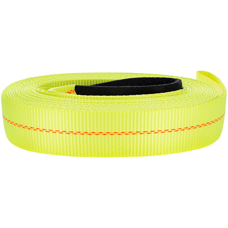 Tow Strap with Hooks 2” x 30’ Vehicle Recovery Rope Recovery Strap
