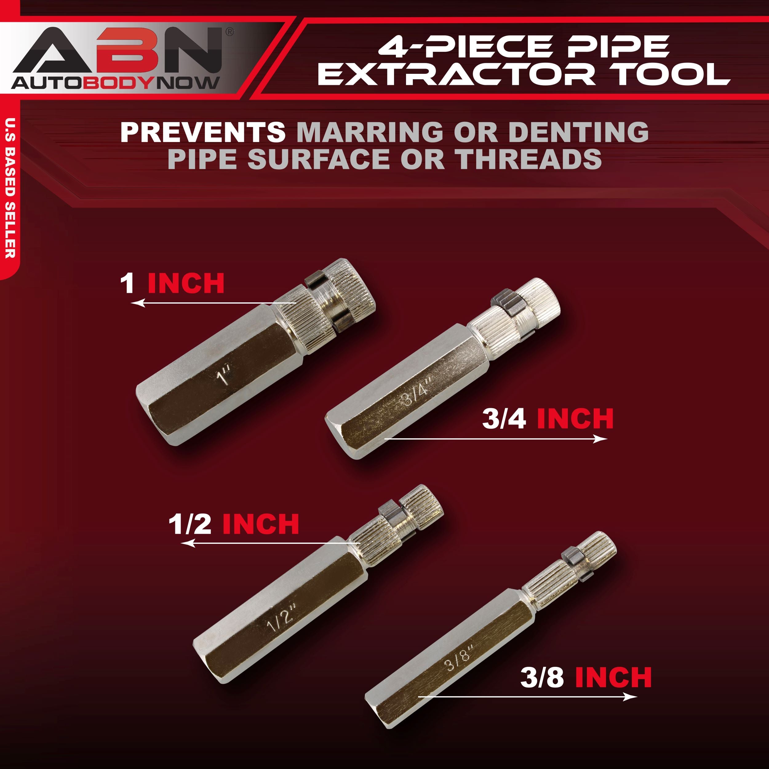 Internal Pipe Removal Tool Nipple Extractor Internal Pipe Wrench Set